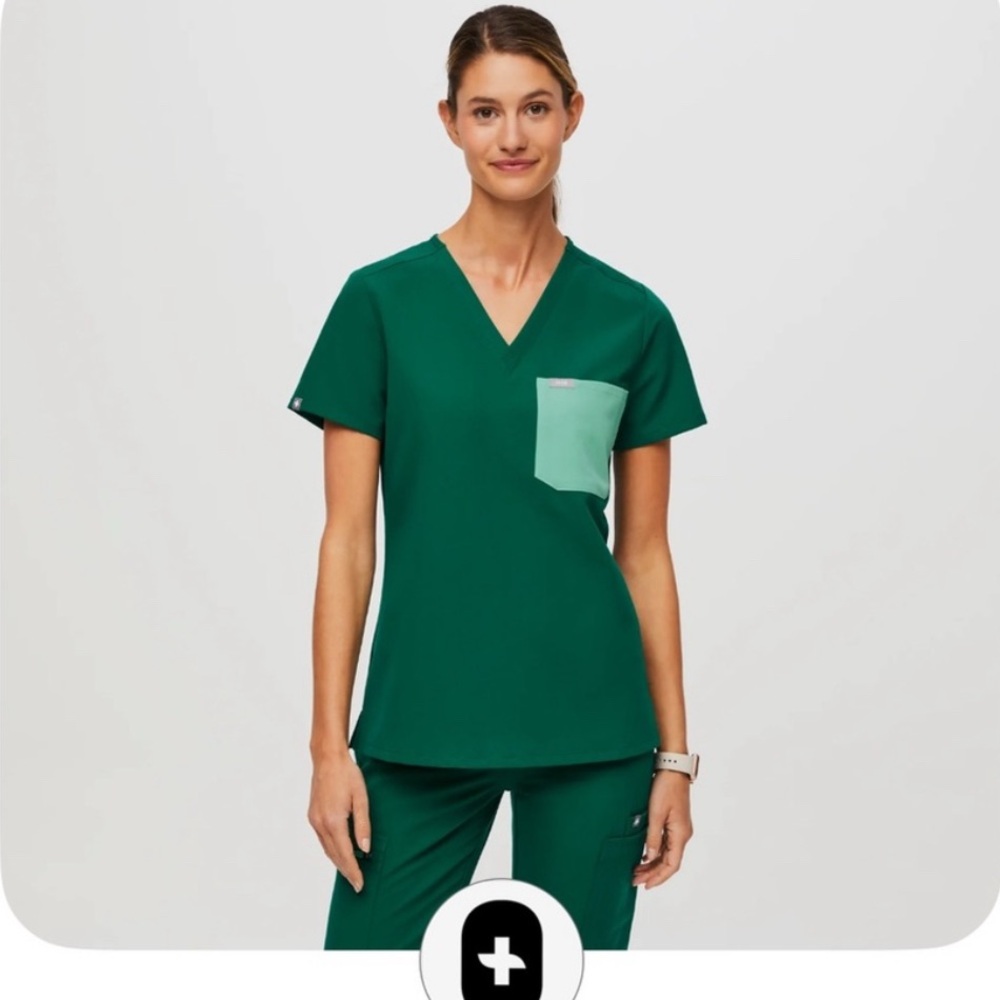 FIGS Hunter + Surgical Green Zamora Scrub Set